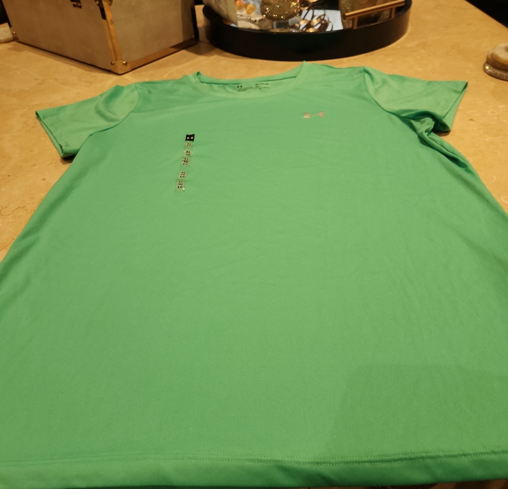 Under Armour Men’s Mint Crew Neck Short Sleeve Performance Tee